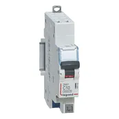 Voir nos disjoncteurs 10A Disjoncteur 10A Legrand 1P+N automatique