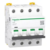Voir nos disjoncteurs iC60H Schneider Disjoncteur iC60H Schneider 4P 32A courbe C 15kA Acti9